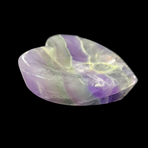 Fluorite Heart Dish - Picture 3 of 7